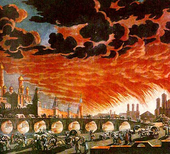 Great Fire of Moscow ends