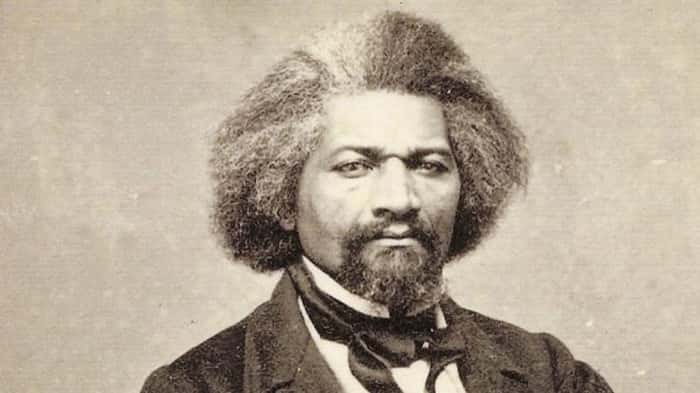 Frederick Douglass escapes from slavery
