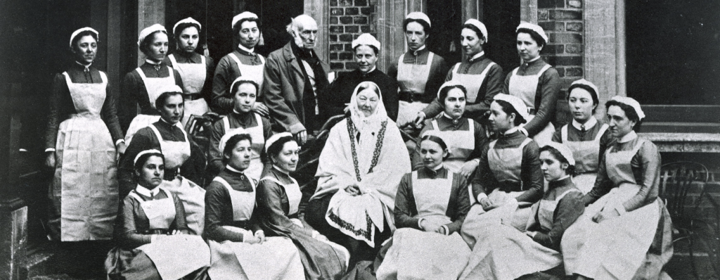 Florence Nightingale and Nurses Sent to the Crimean War
