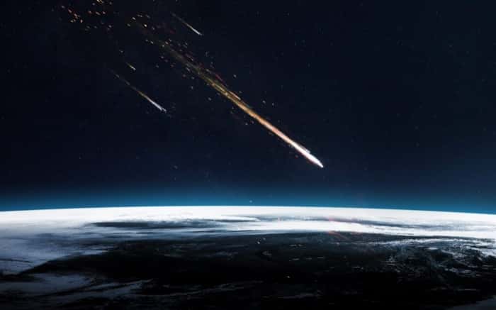 A giant fireball, most likely caused by the air burst of a large meteoroid or comet flattens 80 million trees near the Stony Tunguska River