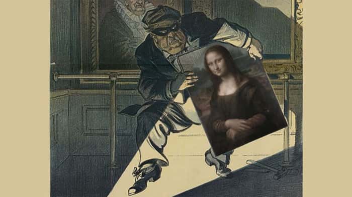 The "Mona Lisa" is stolen