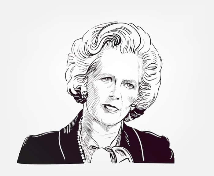 Margaret Thatcher wins Britain Prime Minister election for the 3rd consecutive term