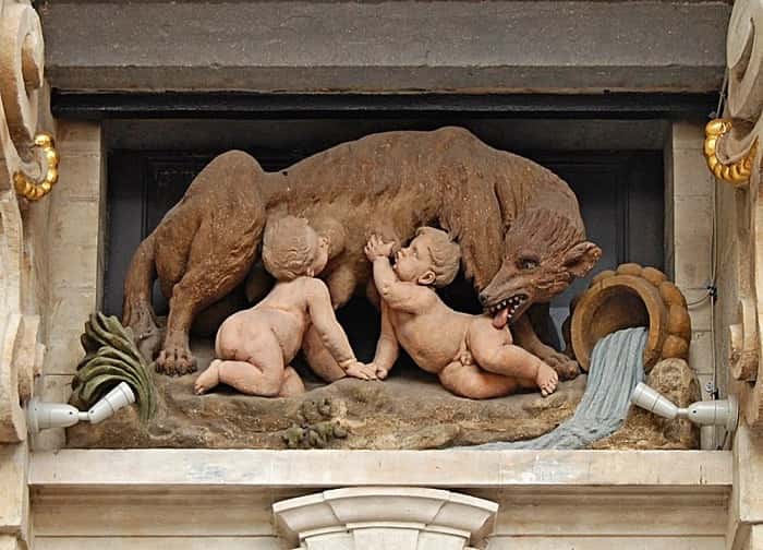 Romulus and Remus Found Rome