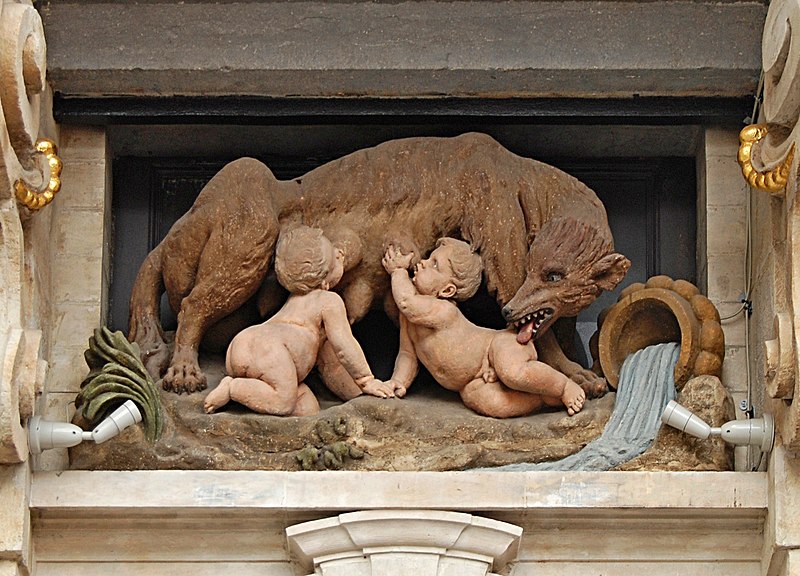 Romulus and Remus Found Rome