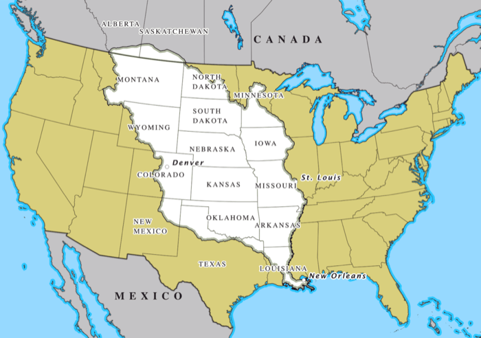 The Formal Transfer of the Louisiana Purchase