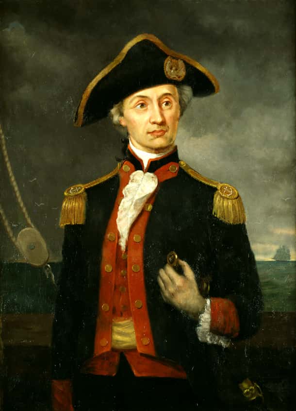 the "Father of the American Navy" was born