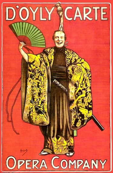 The Premiere of "The Mikado" in London