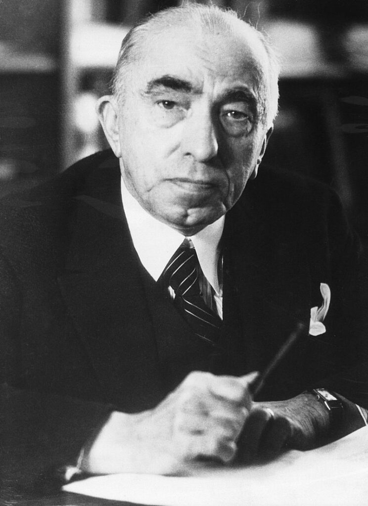 Adolf Hitler Warns Czech President Emil Hácha of the Impending Attack by Germany