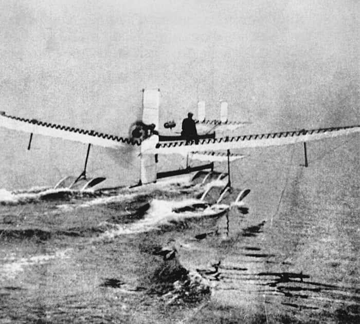 The Flight of the First Seaplane
