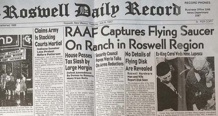 The Mysterious Roswell Event
